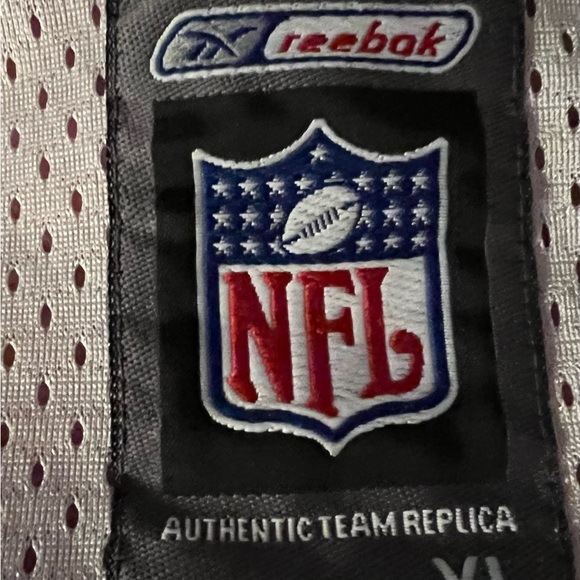 NFL football Jersey Marshall Faulk Rams authentic XL vintage #28 Reebok number28 - Picture 3 of 11